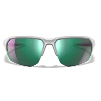 Lunettes JAKL Blanc Poli - Verres Polarisés Miroir Vert - Wiley X