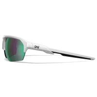 Lunettes JAKL Blanc Poli - Verres Polarisés Miroir Vert - Wiley X