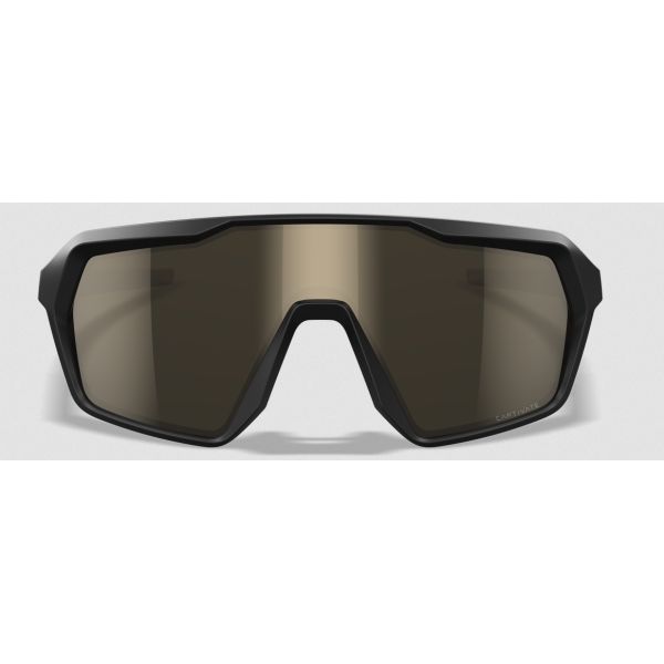 Lunettes Ballistiques Citadel Noir Mat et Tan - Verres Miroir Tungstène - Wiley X
