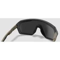 Lunettes Ballistiques Citadel Noir Mat et Tan - Verres Miroir Tungstène - Wiley X
