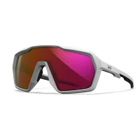 Lunettes Ballistiques Citadel Blanc Poli - Verres Miroir Rouge - Wiley X