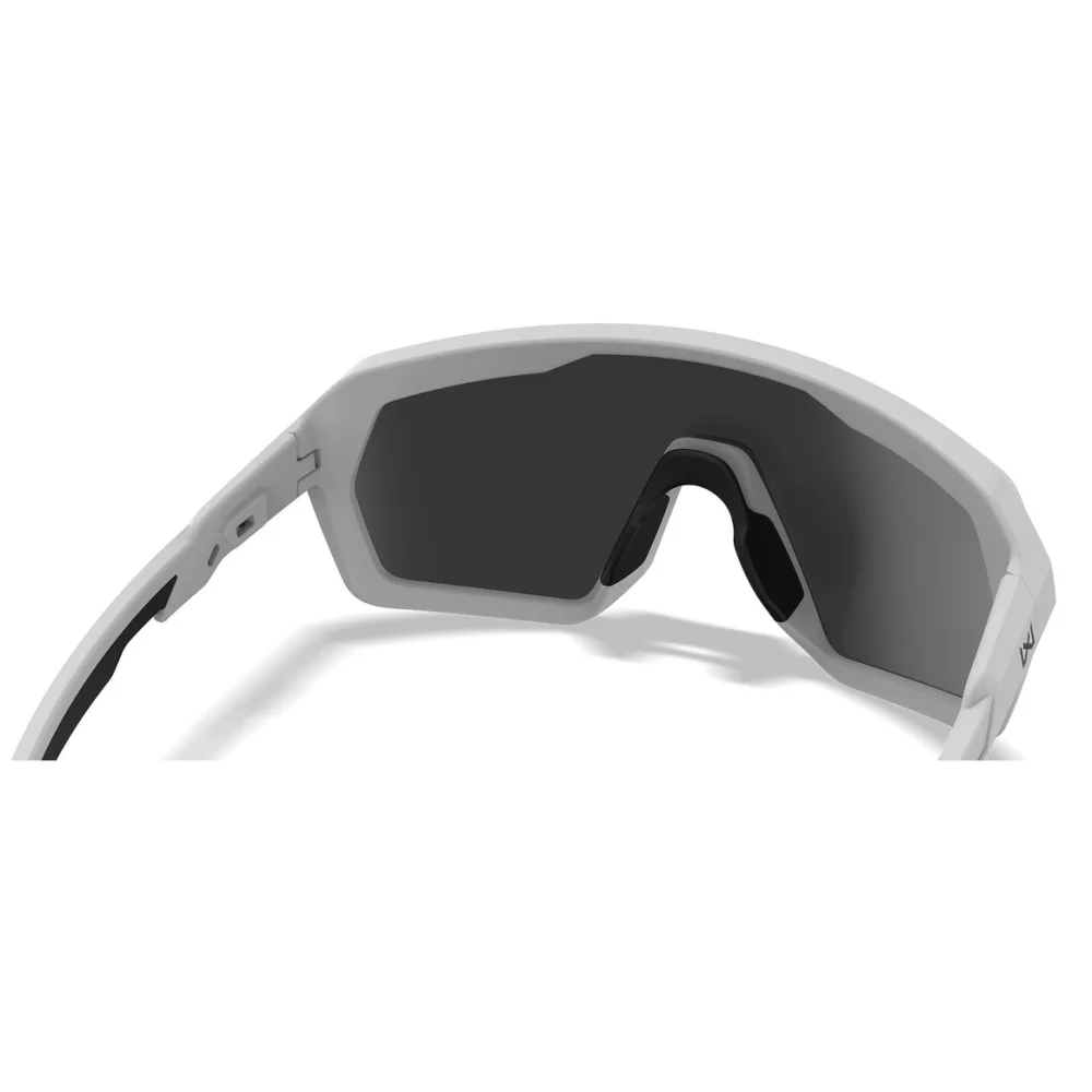 Lunettes Ballistiques Citadel Blanc Poli - Verres Miroir Rouge - Wiley X