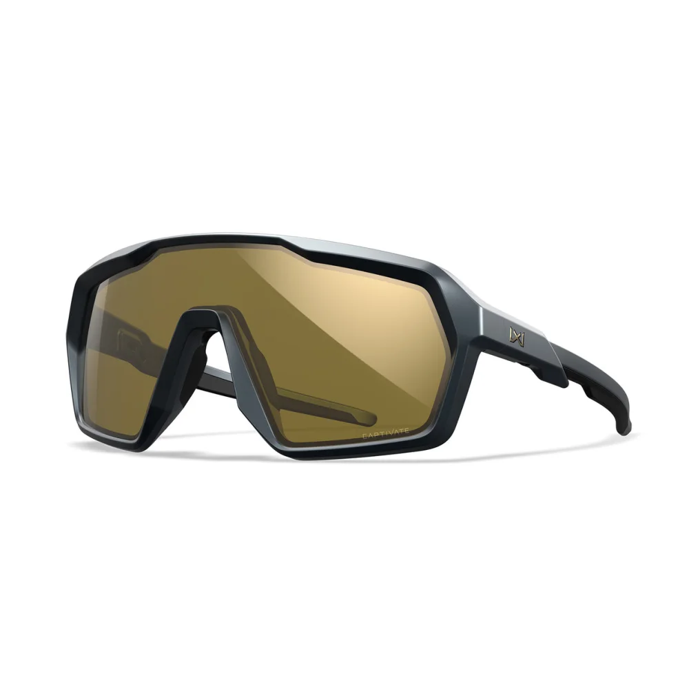 Lunettes Ballistiques Citadel Gris Graphite Mat - Verres Miroir Gold - Wiley X