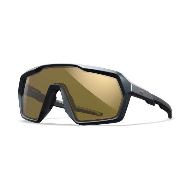 Lunettes Ballistiques Citadel Gris Graphite Mat - Verres Miroir Gold - Wiley X