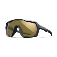 Lunettes Ballistiques Citadel Gris Graphite Mat - Verres Miroir Gold - Wiley X