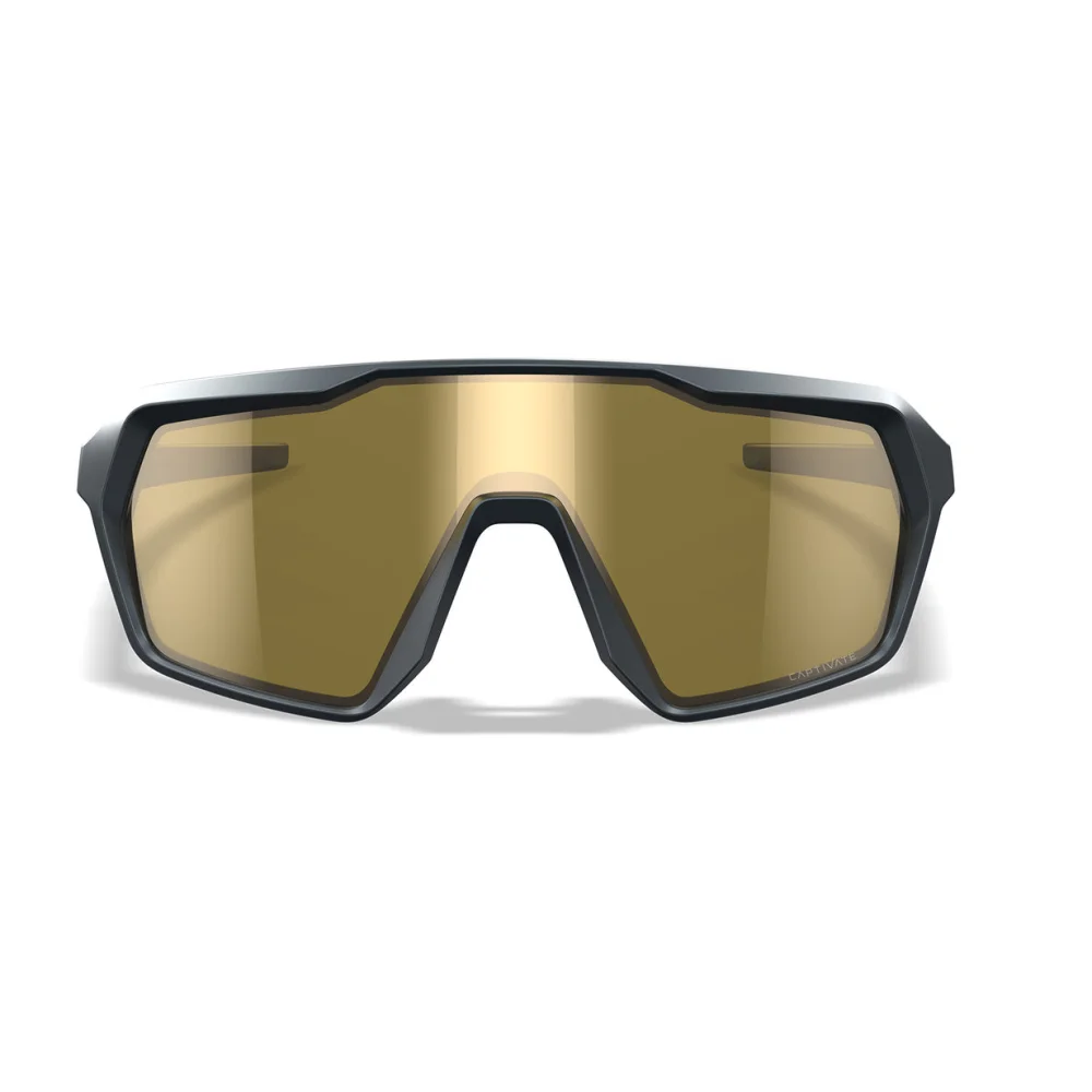 Lunettes Ballistiques Citadel Gris Graphite Mat - Verres Miroir Gold - Wiley X