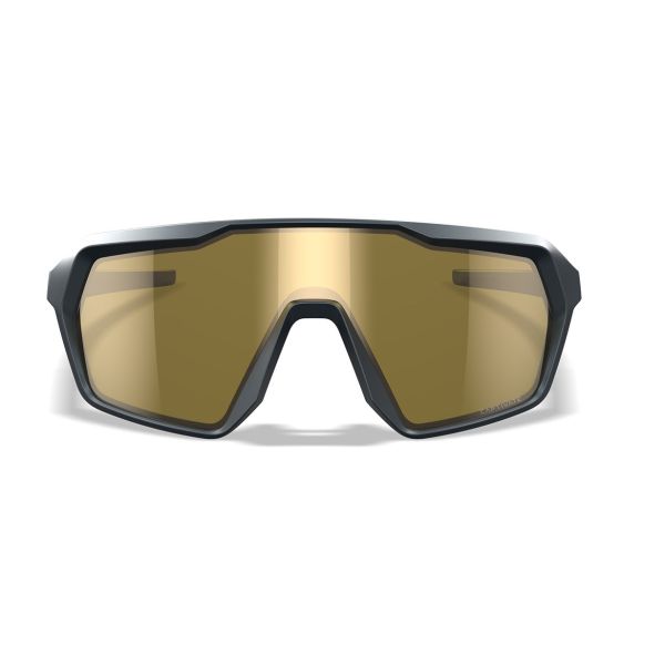 Lunettes Ballistiques Citadel Gris Graphite Mat - Verres Miroir Gold - Wiley X