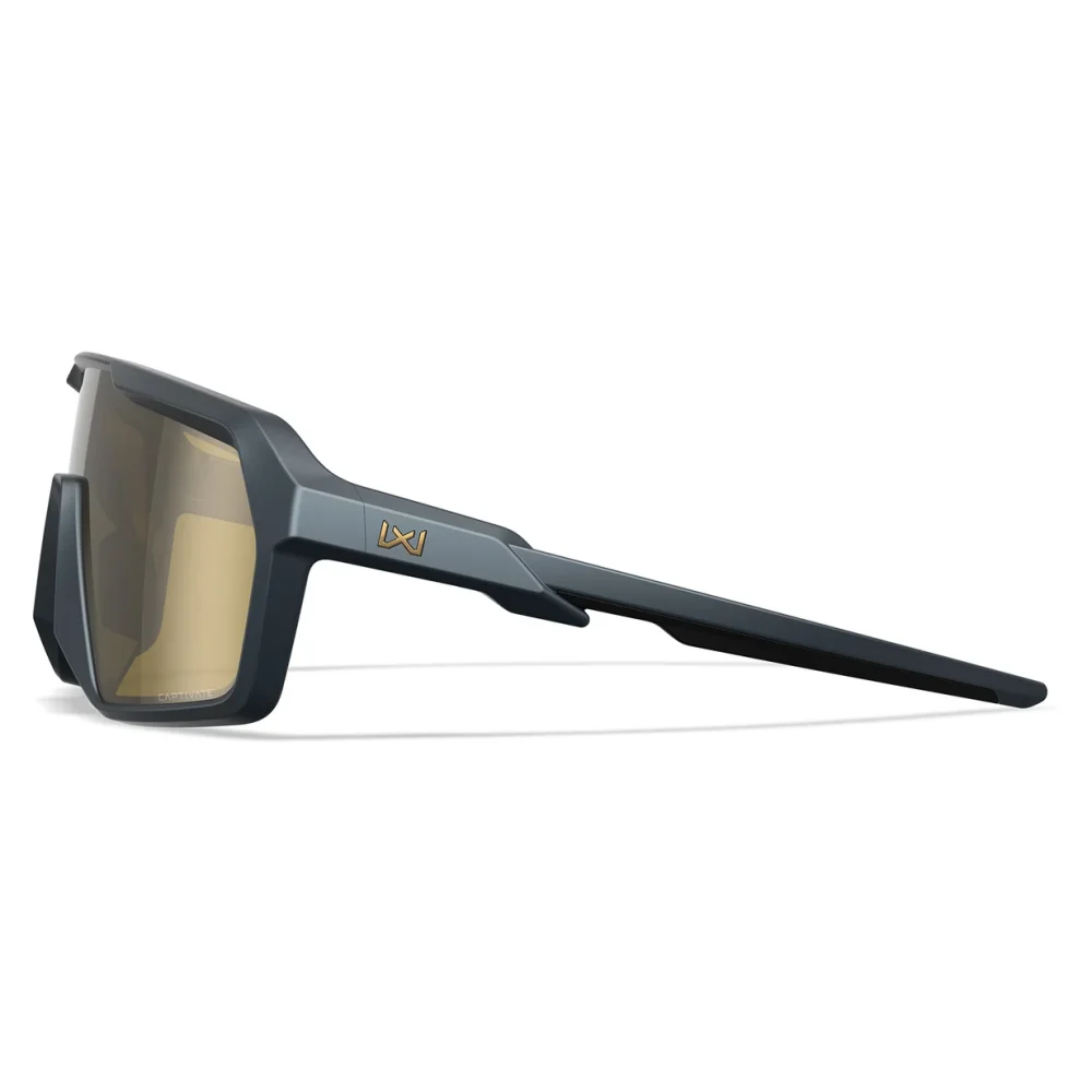 Lunettes Ballistiques Citadel Gris Graphite Mat - Verres Miroir Gold - Wiley X