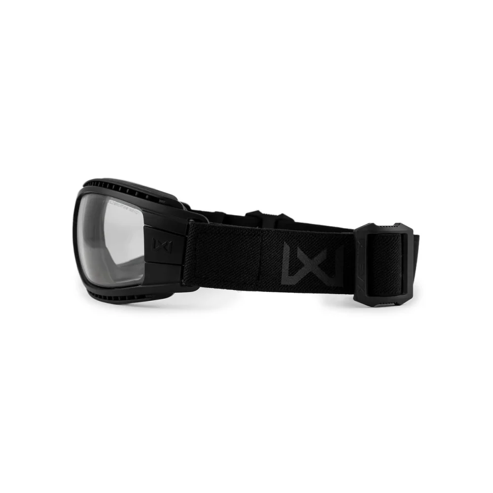 Kit Lunettes Tactiques Pliantes Lynx Noir Mat - Verres Fumés et Clairs - Wiley X