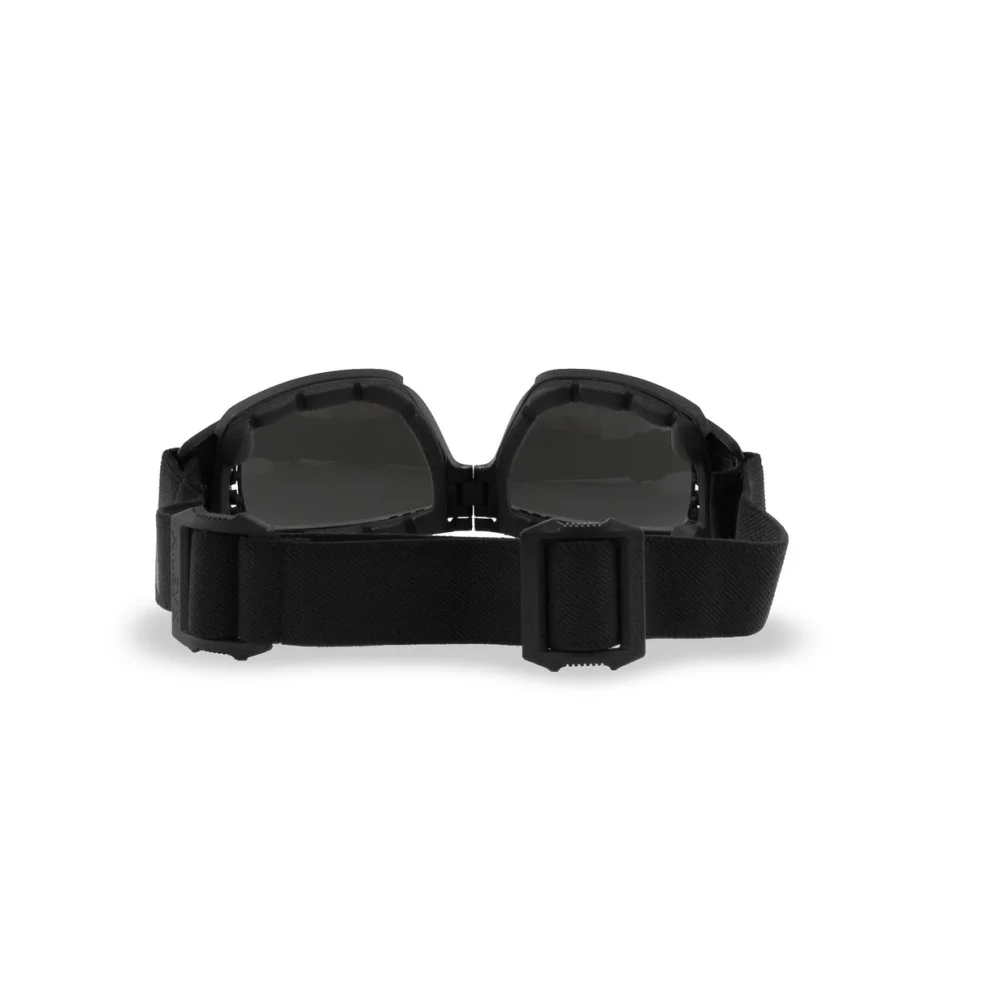 Kit Lunettes Tactiques Pliantes Lynx Noir Mat - Verres Fumés et Clairs - Wiley X