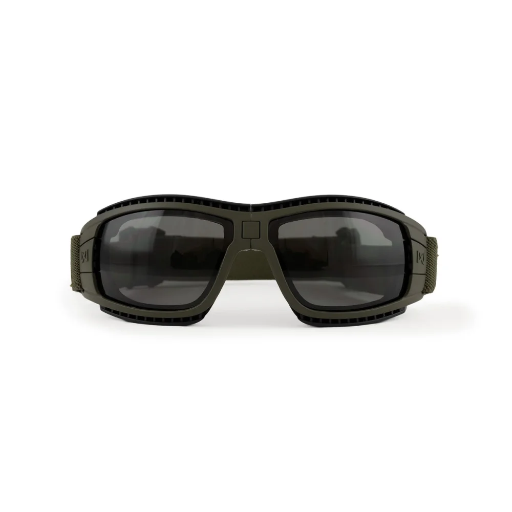 Kit Lunettes Tactiques Pliantes Lynx Vert OD Mat - Verres Fumés et Clairs - Wiley X