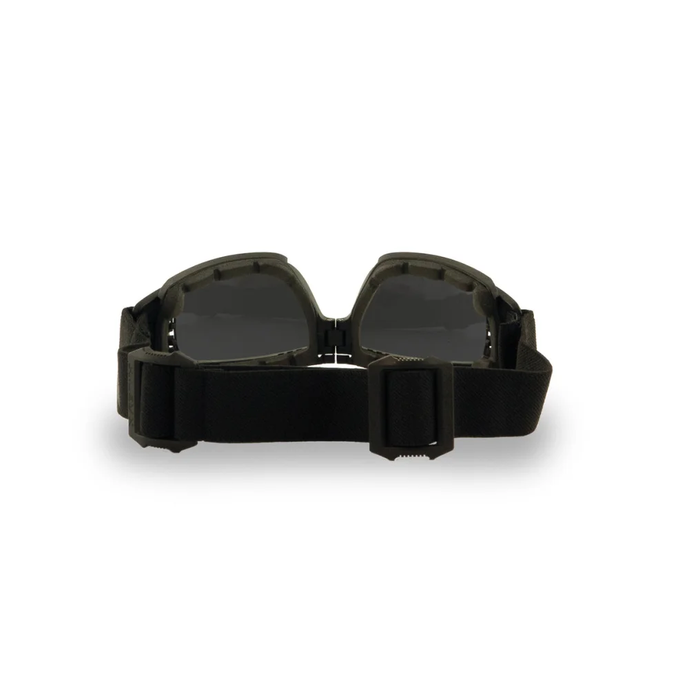 Kit Lunettes Tactiques Pliantes Lynx Vert OD Mat - Verres Fumés et Clairs - Wiley X