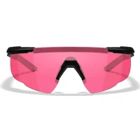Lunettes Saber Advanced Noir Mat - Verres Vermillon - Wiley X