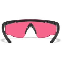 Lunettes Saber Advanced Noir Mat - Verres Vermillon - Wiley X