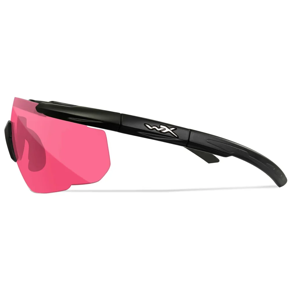 Lunettes Saber Advanced Noir Mat - Verres Vermillon - Wiley X