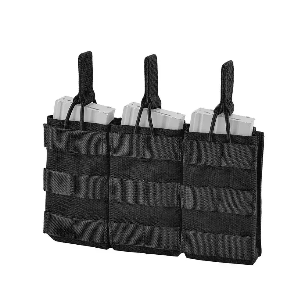 Poche triple à ouverture rapide pour 3 chargeurs calibre 5,56 mm