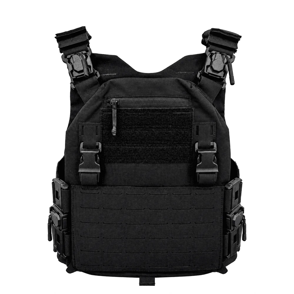 Housse tactique porte plaques TAC V3 - Noir- ADN Tactical