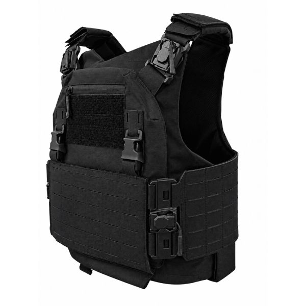 Housse tactique porte plaques TAC V3 - Noir- ADN Tactical