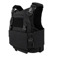Housse tactique porte plaques TAC V3 - Noir- ADN Tactical