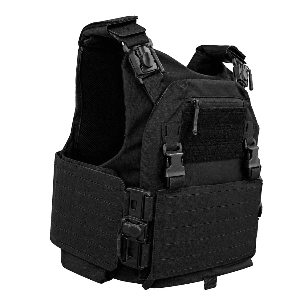 Housse tactique porte plaques TAC V3 - Noir- ADN Tactical
