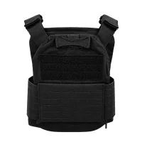 Housse tactique porte plaques TAC V3 - Noir- ADN Tactical