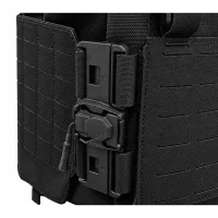Housse tactique porte plaques TAC V3 - Noir- ADN Tactical