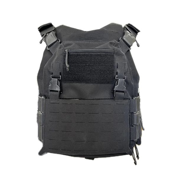 Housse tactique porte plaques TAC V2 - Noir- ADN Tactical