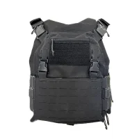 Housse tactique porte plaques TAC V2 - Noir- ADN Tactical