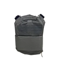 Housse tactique porte plaques TAC V2 - Noir- ADN Tactical