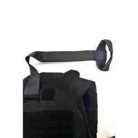 Housse tactique porte plaques TAC V2 - Noir- ADN Tactical