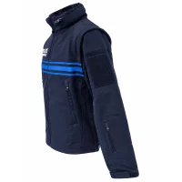Softshell Echo Dark V2 3 couches 2 en 1 - Dark Navy - Police Municipale - ADN Tactical