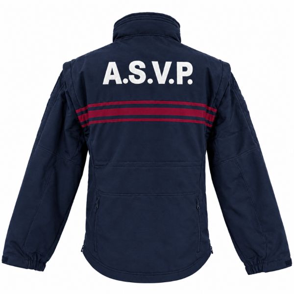 Softshell Echo Dark 3 couches - Dark Navy - ASVP - ADN Tactical