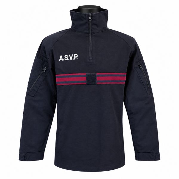 Combat shirt Operator Flamme retardante - Dark Navy - ASVP - ADN Tactical