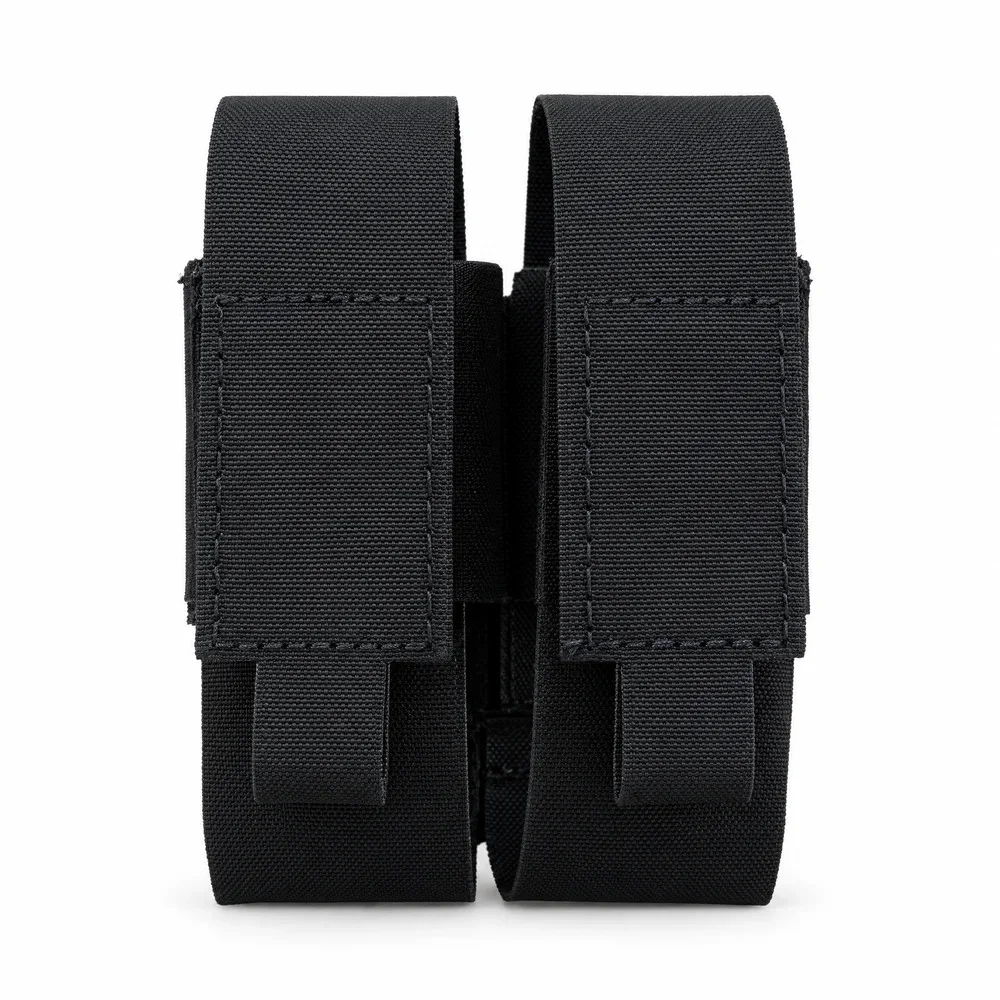 Double porte cartouche LBD 40/44mm TAC - Noir - ADN Tactical