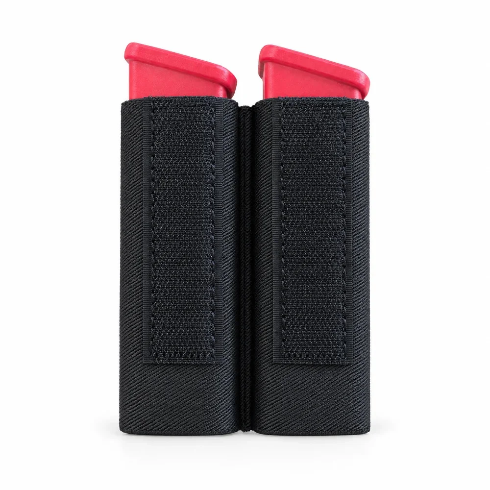 Double porte chargeur 9mm TAC - Noir - ADN Tactical