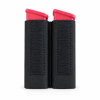 Double porte chargeur 9mm TAC - Noir - ADN Tactical
