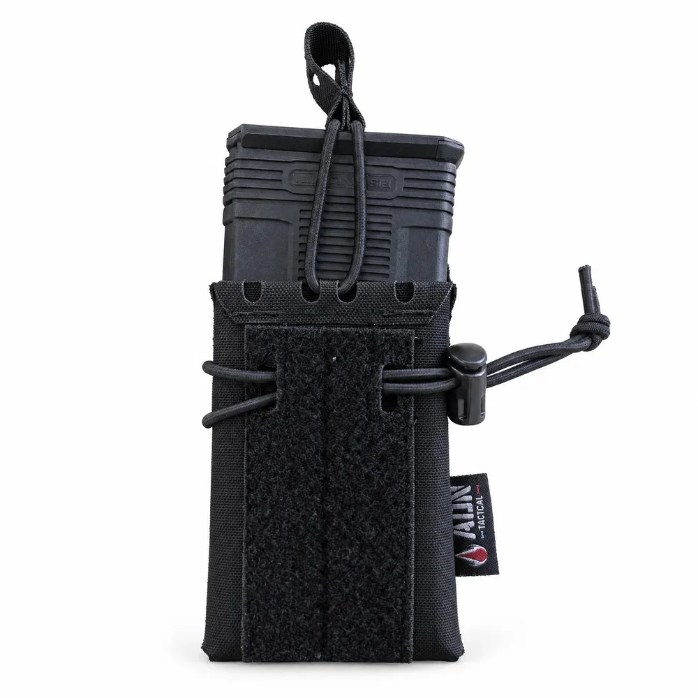 Porte chargeur 5.56 / Porte radio TAC - Noir - ADN Tactical