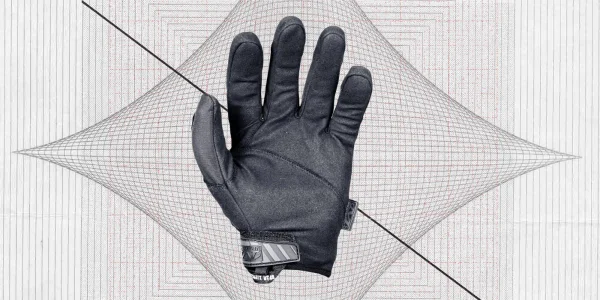 les gants de l'administration pénitentiaire