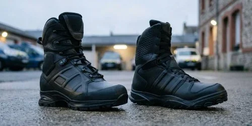 Comparatif chaussures d'intervention : Haix GSG9-X vs Adidas GSG9 V2